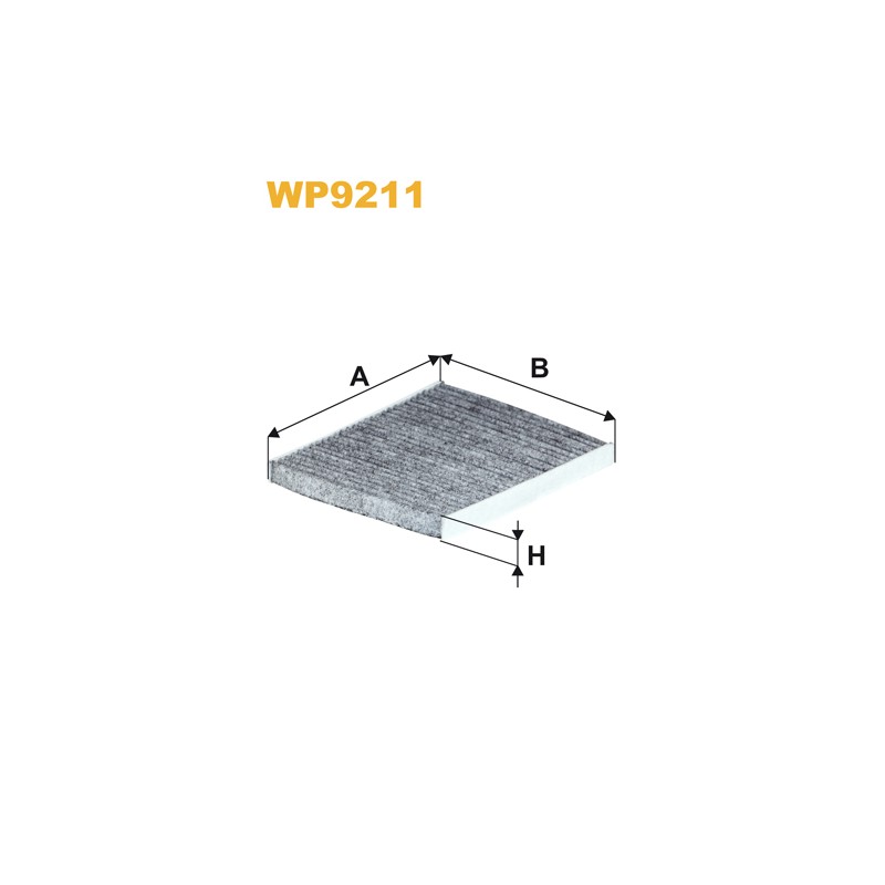 Filtre habitacle WP9211