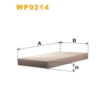 Filtre habitacle WP9214