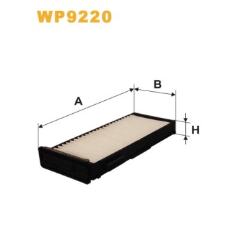 Filtre habitacle WP9220