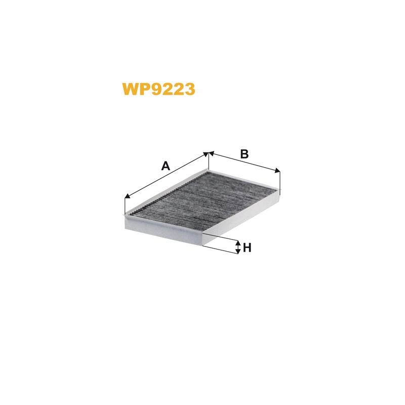 Filtre habitacle WP9223