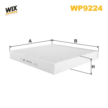 Filtre habitacle WP9224