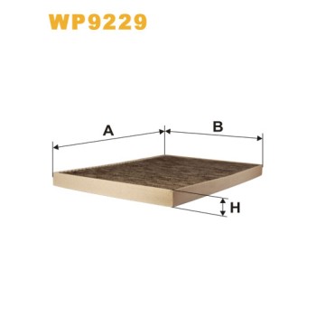 Filtre habitacle WP9229