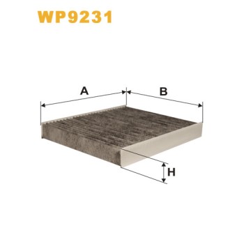 Filtre habitacle WP9231