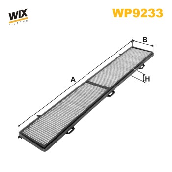 Filtre habitacle WP9233