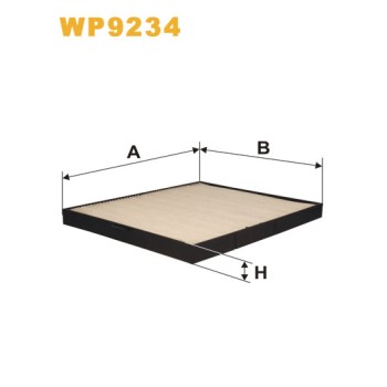 Filtre habitacle WP9234