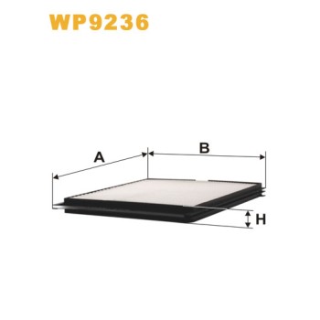 Filtre habitacle WP9236