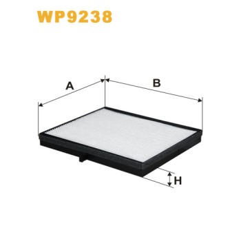 Filtre habitacle WP9238