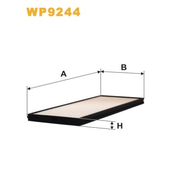 Filtre habitacle WP9244