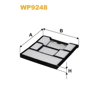 Filtre habitacle WP9248