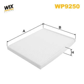 Filtre habitacle WP9250