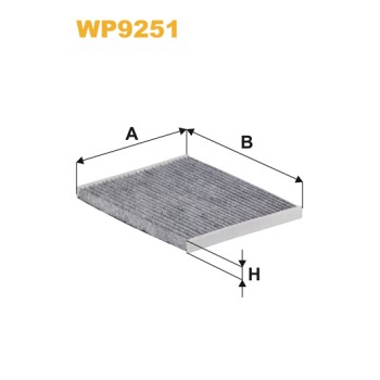 Filtre habitacle WP9251