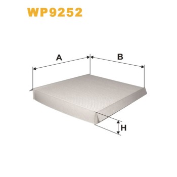 Filtre habitacle WP9252