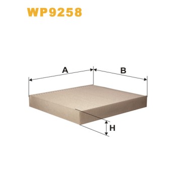 Filtre habitacle WP9258