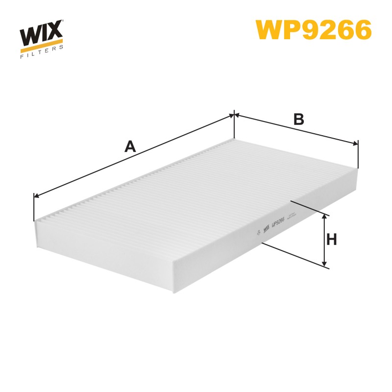 Filtre habitacle WP9266