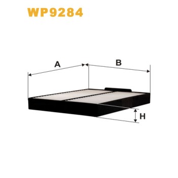 Filtre habitacle WP9284