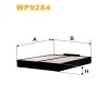 Filtre habitacle WP9284