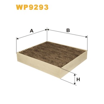 Filtre habitacle WP9293