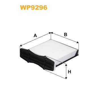 Filtre habitacle WP9296