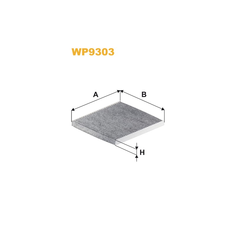 Filtre habitacle WP9303
