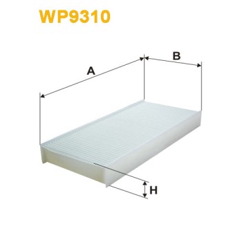 Filtre habitacle WP9310