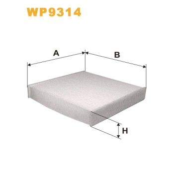 Filtre habitacle WP9314