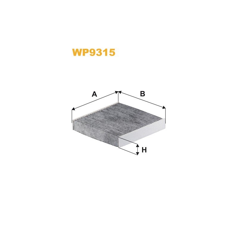 Filtre habitacle WP9315