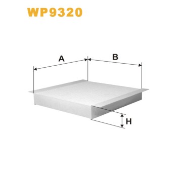 Filtre habitacle WP9320