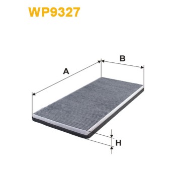 Filtre habitacle WP9327