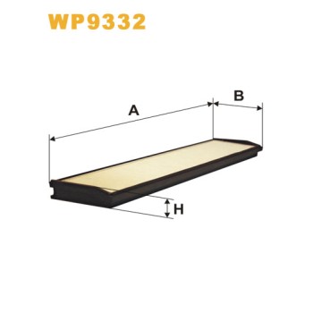 Filtre habitacle WP9332