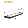 Filtre habitacle WP9332
