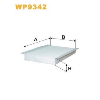 Filtre habitacle WP9342