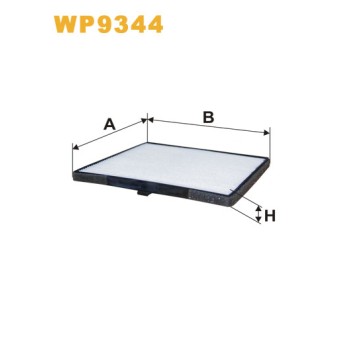 Filtre habitacle WP9344