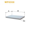 Filtre habitacle WP9350