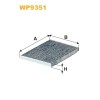 Filtre habitacle WP9351