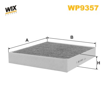 Filtre habitacle WP9357