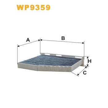 Filtre habitacle WP9359
