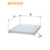 Filtre habitacle WP9360