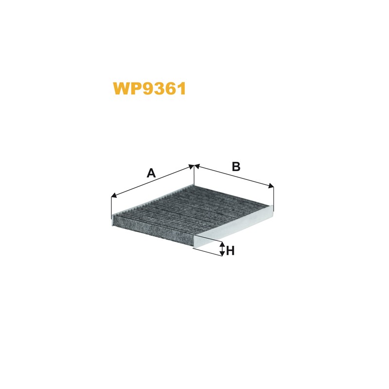 Filtre habitacle WP9361
