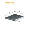 Filtre habitacle WP9361