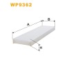 Filtre habitacle WP9362