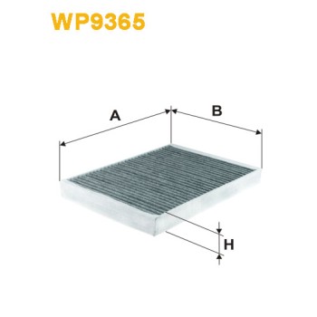 Filtre habitacle WP9365