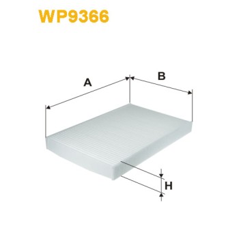 Filtre habitacle WP9366
