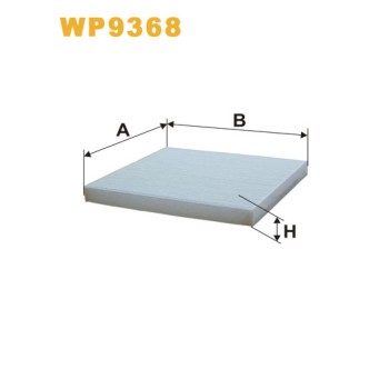 Filtre habitacle WP9368