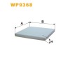 Filtre habitacle WP9368