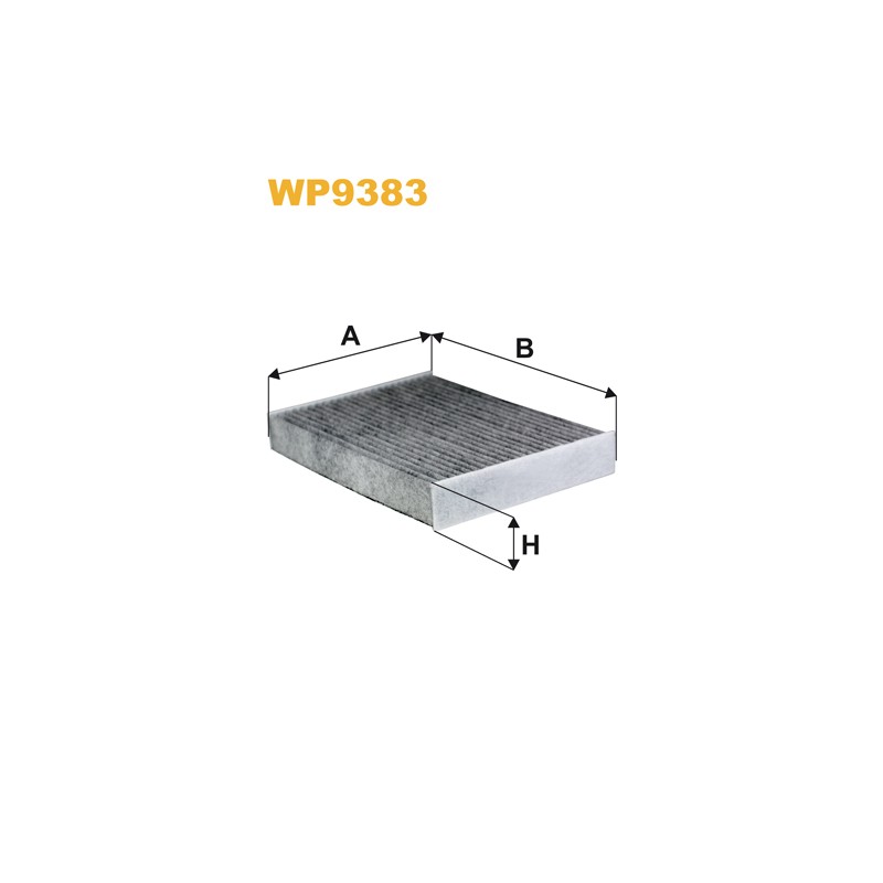 Filtre habitacle WP9383