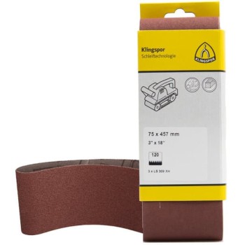  LS309XH - 3 Bandes sans fin 100 x 610 Grain 40