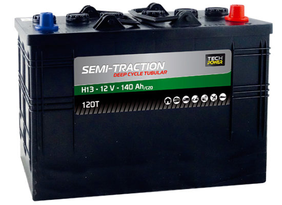 batteries semi-traction Tubulaire