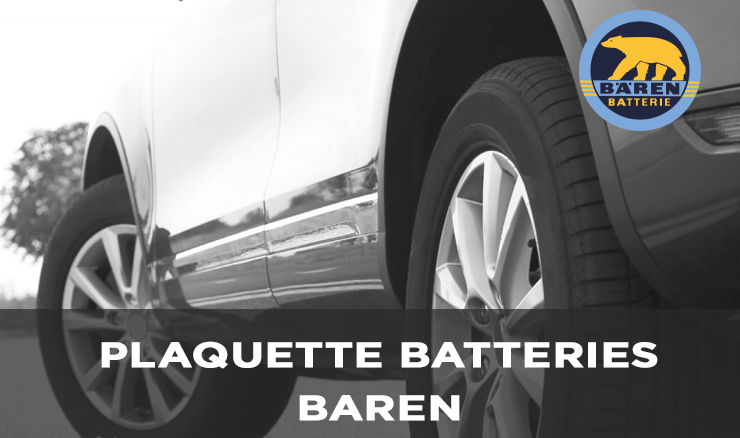 PLAQUETTE BATTERIES BAREN