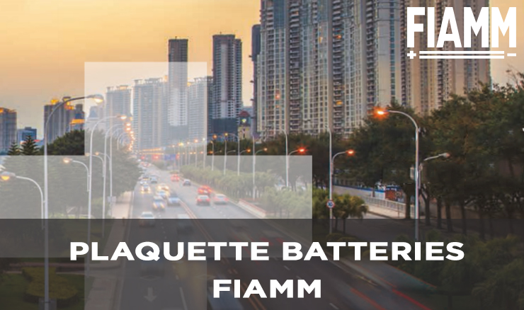 PLAQUETTE BATTERIES FIAMM