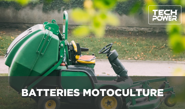 PLAQUETTE BATTERIES MOTOCULTURES